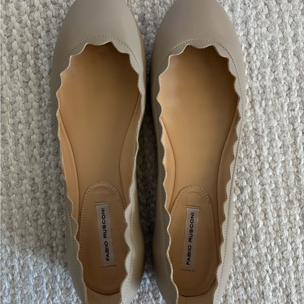 Scalloped Ballet Flats NIB
